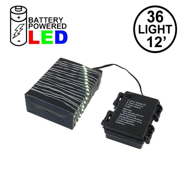 Battery Operated LED Micro Fairy Light Set Daylight***On Sale***