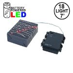 Battery Operated LED Micro Fairy Light Set Red***On Sale***
