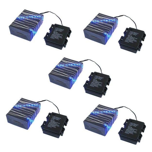 Aurora Golden Battery Operated LED Micro Light Set By Novelty ...