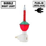 Red Bubble Christmas Night Light