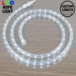Pure White LED Custom Rope Light Kit 1/2" 2 Wire 120v