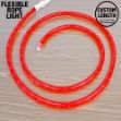 Red Rope Light Custom Cut 1/2" 120V Incandescent