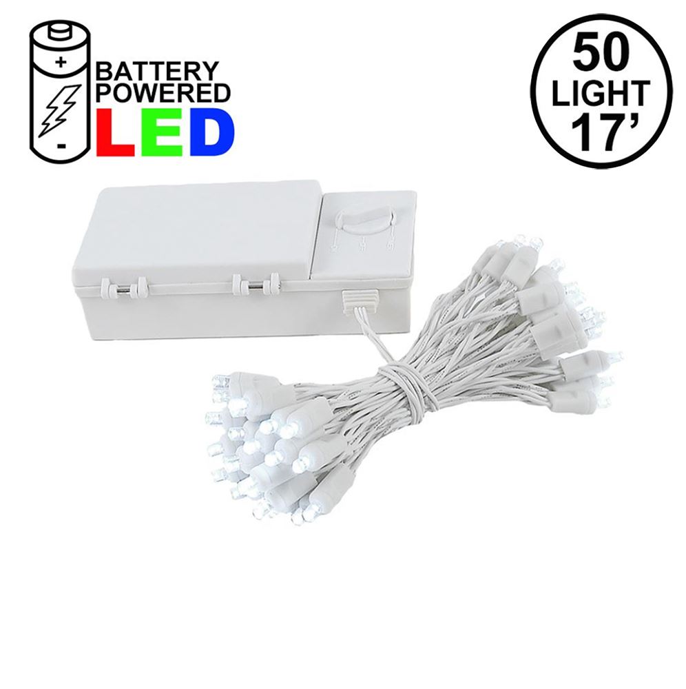 Battery operated deals led christmas lights