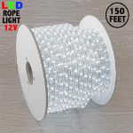Pure White LED Spool 150' 1/2" 2 Wire 12V
