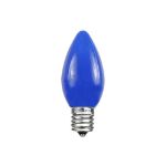 PeakPro C7 Smooth Ceramic LED Bulbs - Blue - 25 Pack