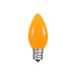 PeakPro C7 Smooth Ceramic LED Bulbs - Orange - 25 Pack