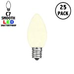 PeakPro C7 Smooth Ceramic LED Bulbs - Warm White - 25 Pack