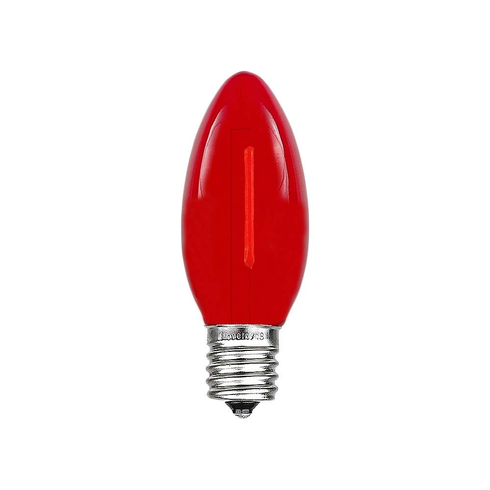 25 Pack C9 LED Outdoor Christmas Replacement Bulbs, Warm White, C9/E17 Base - Picture 40 of 48