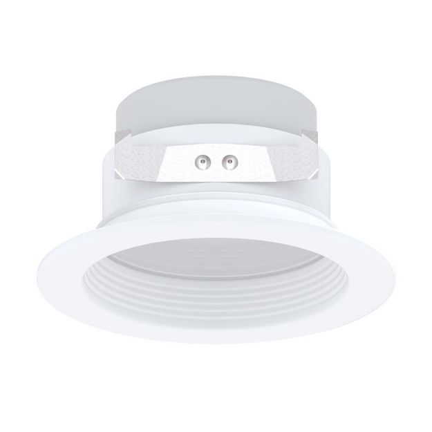  4 Inch LED Downlight(10W) White Baffle Dimmable 5 Color Select 120V