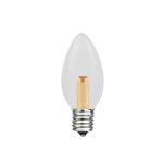 C7 Pro - Deluxe Warm White - Glass LED Replacement Bulbs - 25 Pack***ON SALE***