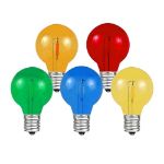 Multi - G30 - Plastic Filament LED Replacement Bulbs - 25 Pack