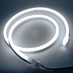 Pure White Mini LED Neon Flex Custom Cut 120v