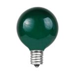Green Satin G40 Globe Replacement Bulbs 25 Pack