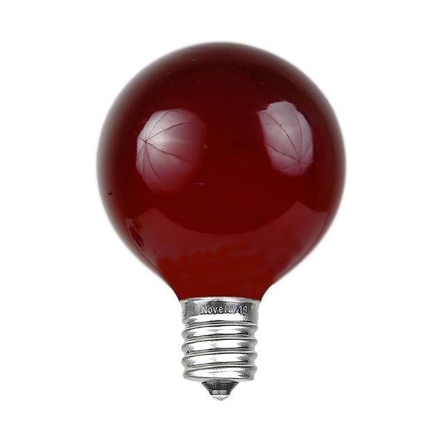 Red G40 globe Replacement Lamps Novelty Lights IncNovelty Lights