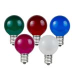 Assorted Satin G30 5 Watt Replacement Bulbs 25 Pack