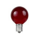 Red Satin G30 5 Watt Replacement Bulbs 25 Pack