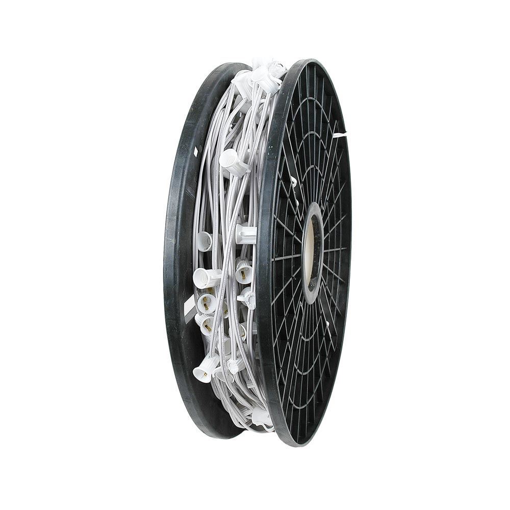 C9 250 Foot Spool withWhite Wire and 12
