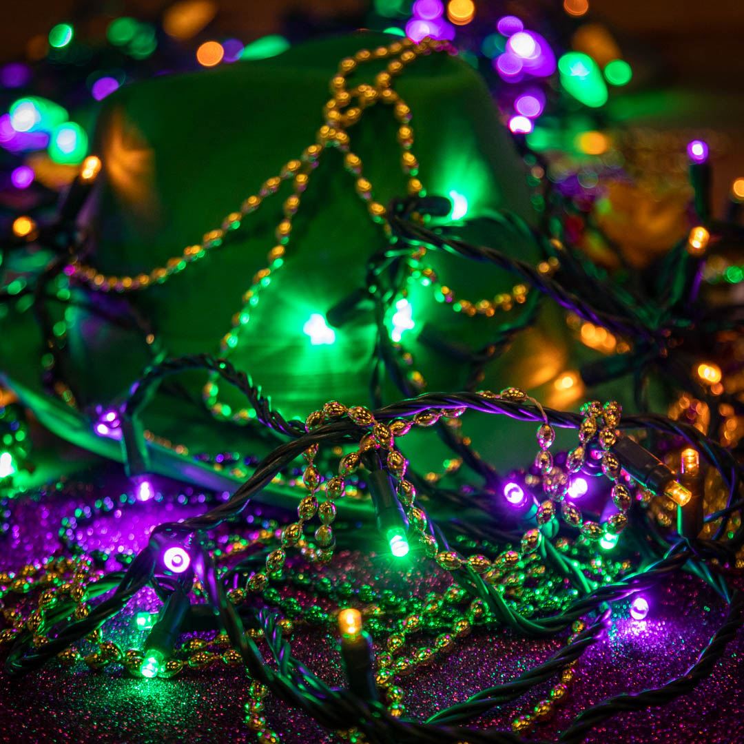 100 Light LED Christmas Mini Light Set, Patio Light, Warm White, Green Wire, 50’ - Picture 47 of 48