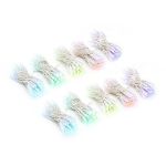 Twinkly Pro Curtain Lights RGB Capsule 10 Drops(10x25) Capsule/LED) LED with 4" Drop Spacing on Transparent  Wire 