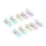 Twinkly Pro Curtain Lights RGB Capsule 10 Drops(10x25) Capsule/LED) LED with 4" Drop Spacing on Transparent  Wire 