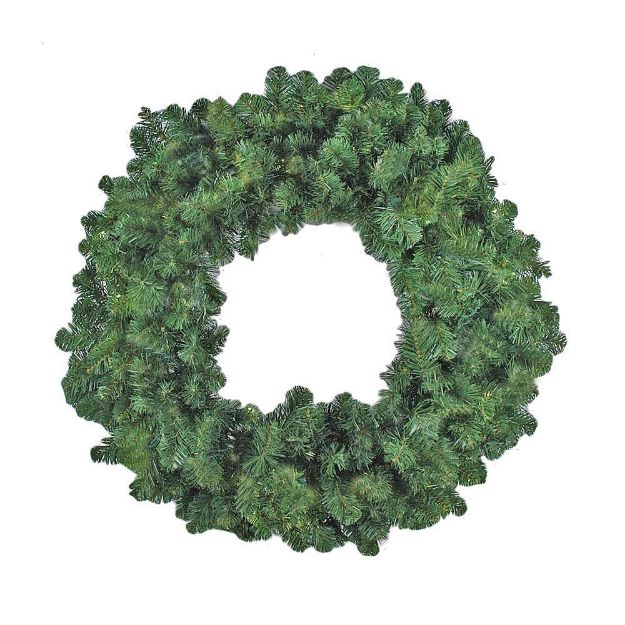 36" Unlit Colorado Pine Wreath