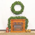 48" Unlit Colorado Pine Wreath