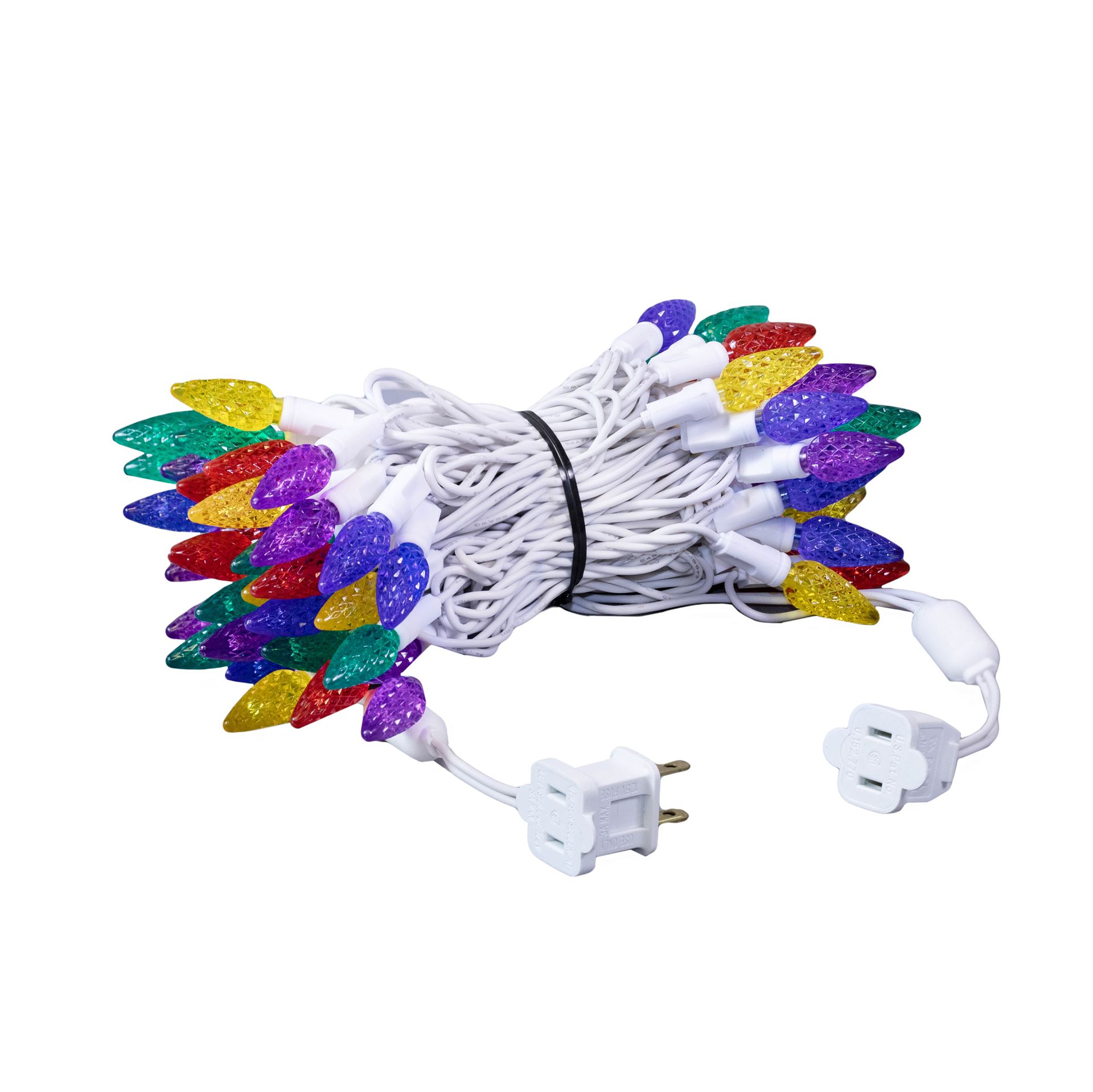 Commercial C6 LED 70 Light Multi White Wire Strawberry Mini LightsNovelty Lights LED Christmas