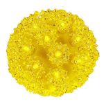 50 Yellow LED 6" Sphere