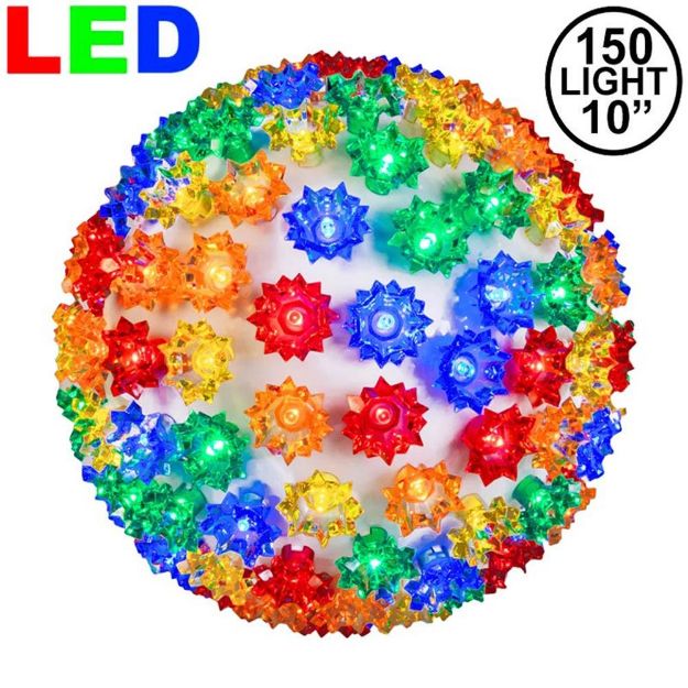 150 Multi LED 10" Sphere