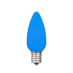 PeakPro C9 Smooth Ceramic LED Bulbs - Light Blue - 25 Pack