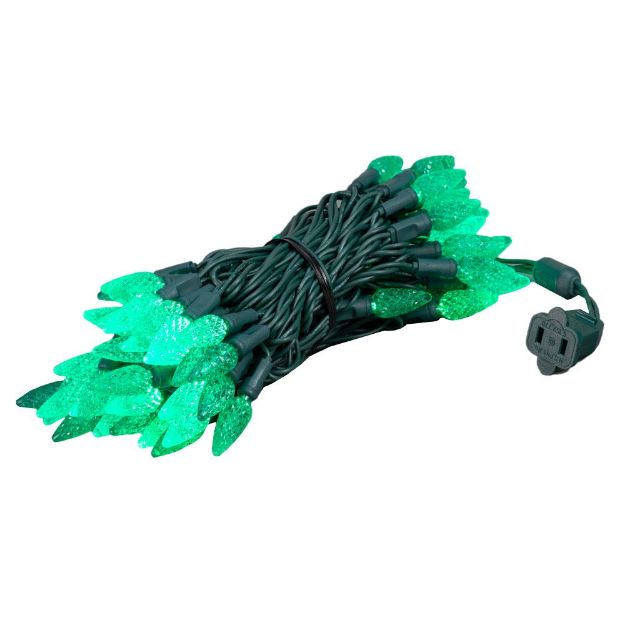 True Twinkle Commercial C6 LED 70 Light Green Strawberry Mini