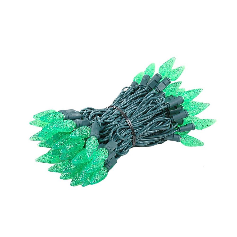 Christmas Lights Novelty Coaxial C6 LED 100 Light