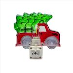 Christmas Night Light - Truck & Tree - Swivel Plug w/LED Bulb