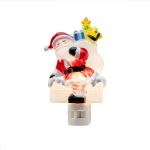 Christmas Night Light - Santa - Swivel Plug w/LED Bulb