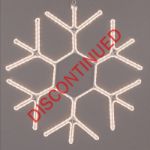 36" Incandescent Rope Light Snowflake **ON SALE**