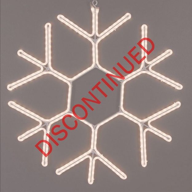 36" Incandescent Rope Light Snowflake **ON SALE**