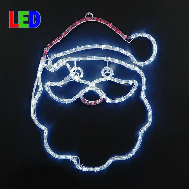 Christmas Lights  Novelty Lights20 Santa Claus LED Rope Light Motif -  Novelty Lights Inc