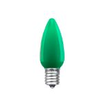 PeakPro C9 Smooth Ceramic LED Bulbs - Green - 25 Pack