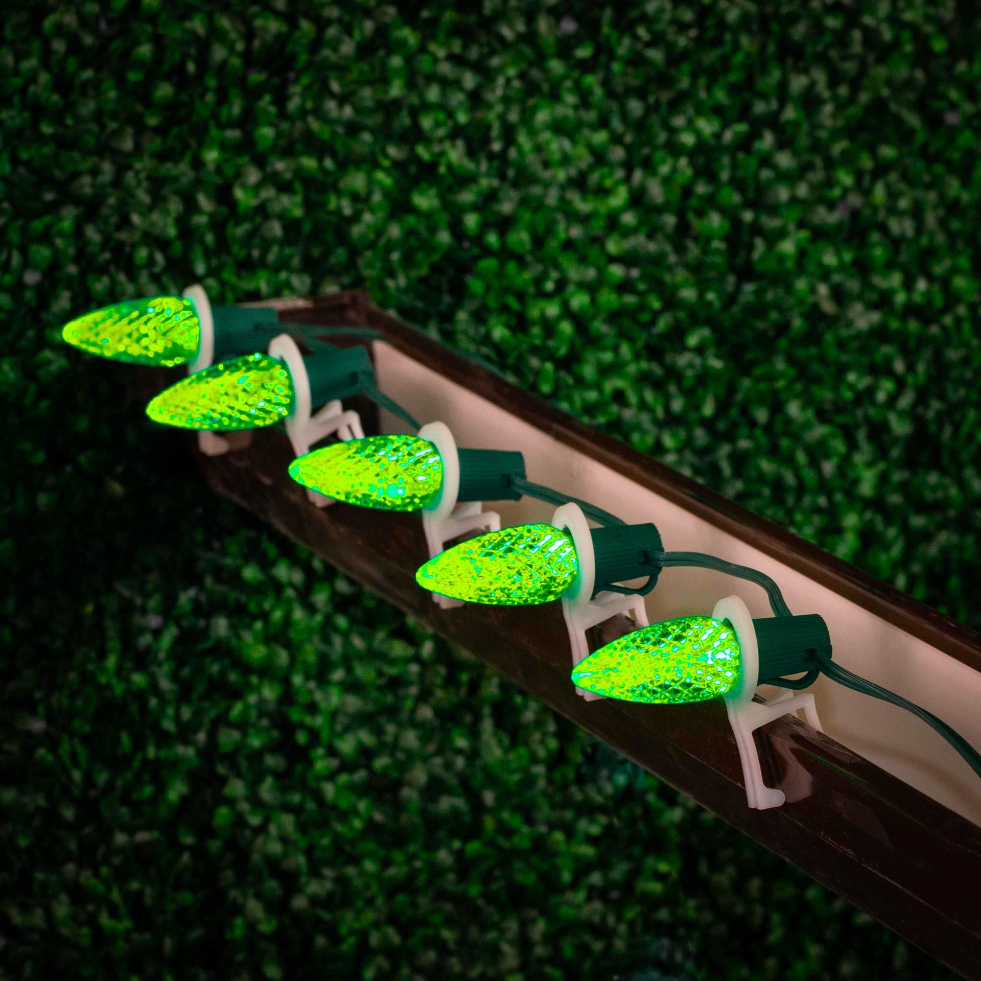 25 Pack C9 LED Outdoor Christmas Replacement Bulbs, C9/E17 Base - Picture 16 of 116