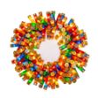 16" Multi Color LED Shotgun Shell Wreath