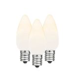 PeakPro C9 Smooth Ceramic LED Bulbs - Warm White - 25 Pack