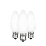 PeakPro C9 Smooth Ceramic LED Bulbs - White - 25 Pack