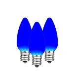 PeakPro C9 Smooth Ceramic LED Bulbs - Blue - 25 Pack