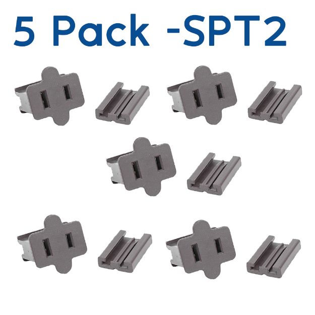 SPT-2 Female Sockets Brown - 5 Pack