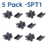 SPT-1 Female Sockets Black - 5 Pack