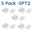SPT-2 Female Sockets White - 5 Pack