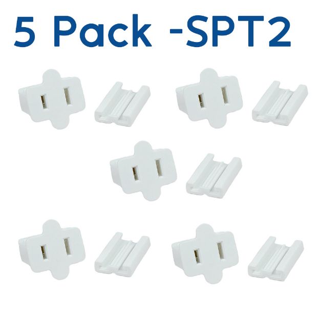 SPT-2 Female Sockets White - 5 Pack