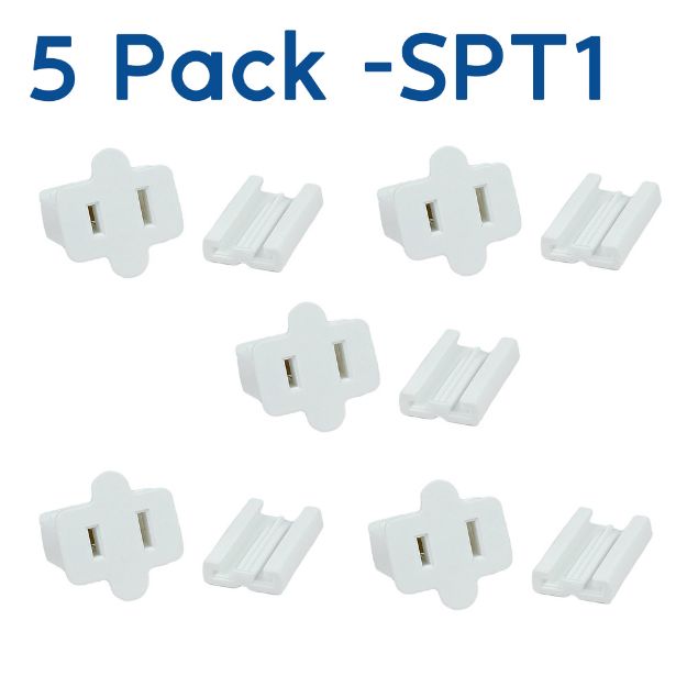 SPT-1 Female Sockets White - 5 Pack