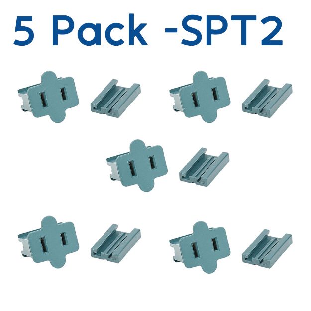 SPT-2 Female Sockets Green - 5 Pack