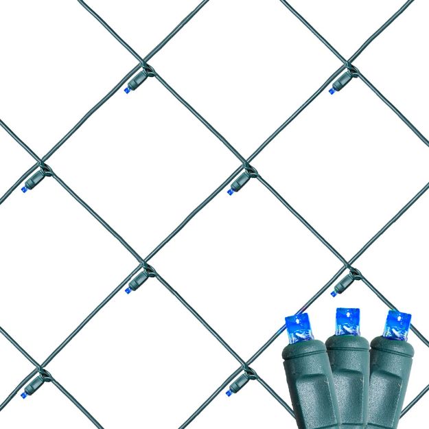 Blue LED Net Lights 4' X 6' - Novelty Lights IncNovelty Lights | LED ...